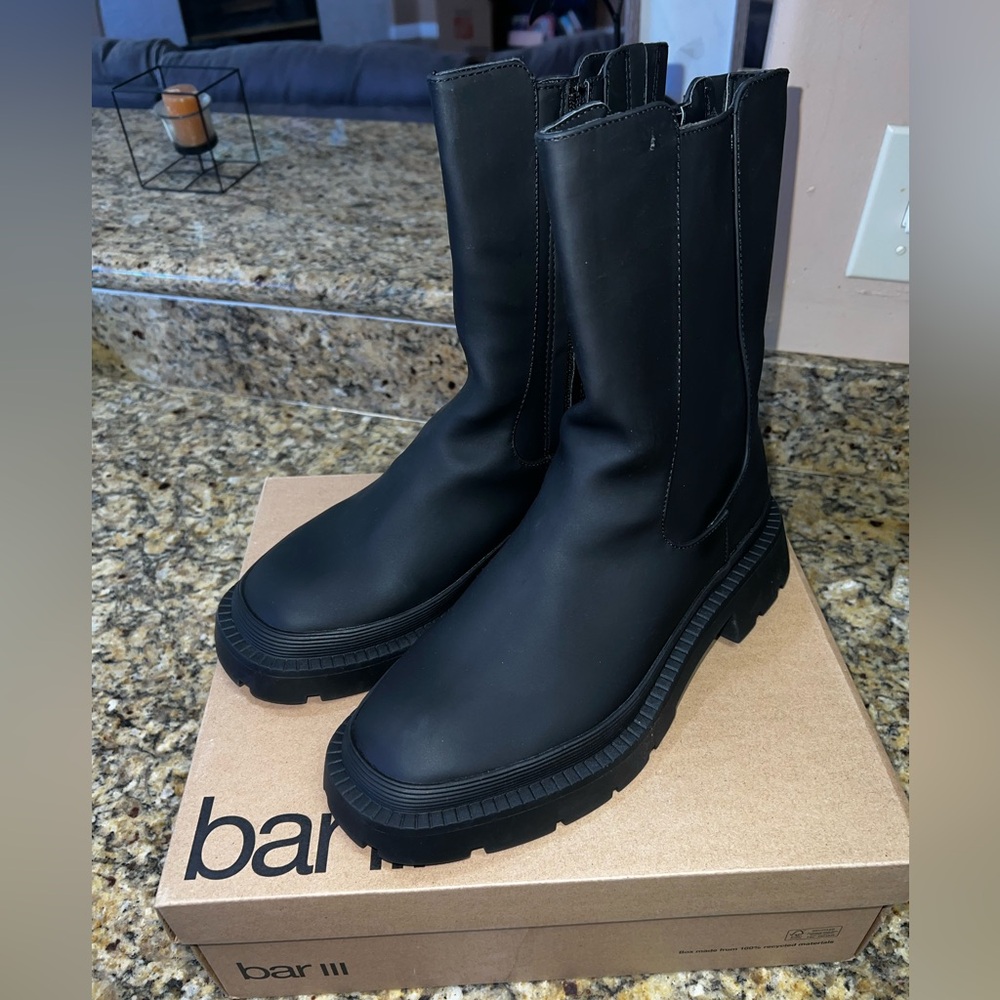 Black Leather Boots